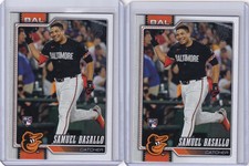 2026 Topps Series 1 SAMUEL BASALLO RC Lot (2) #104 Orioles