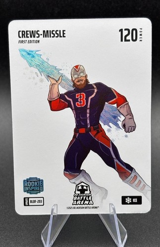 Bo Jackson Battle Arena Update CREWS-MISSLE Dylan Crews Blizzard Ice #BLBF-203