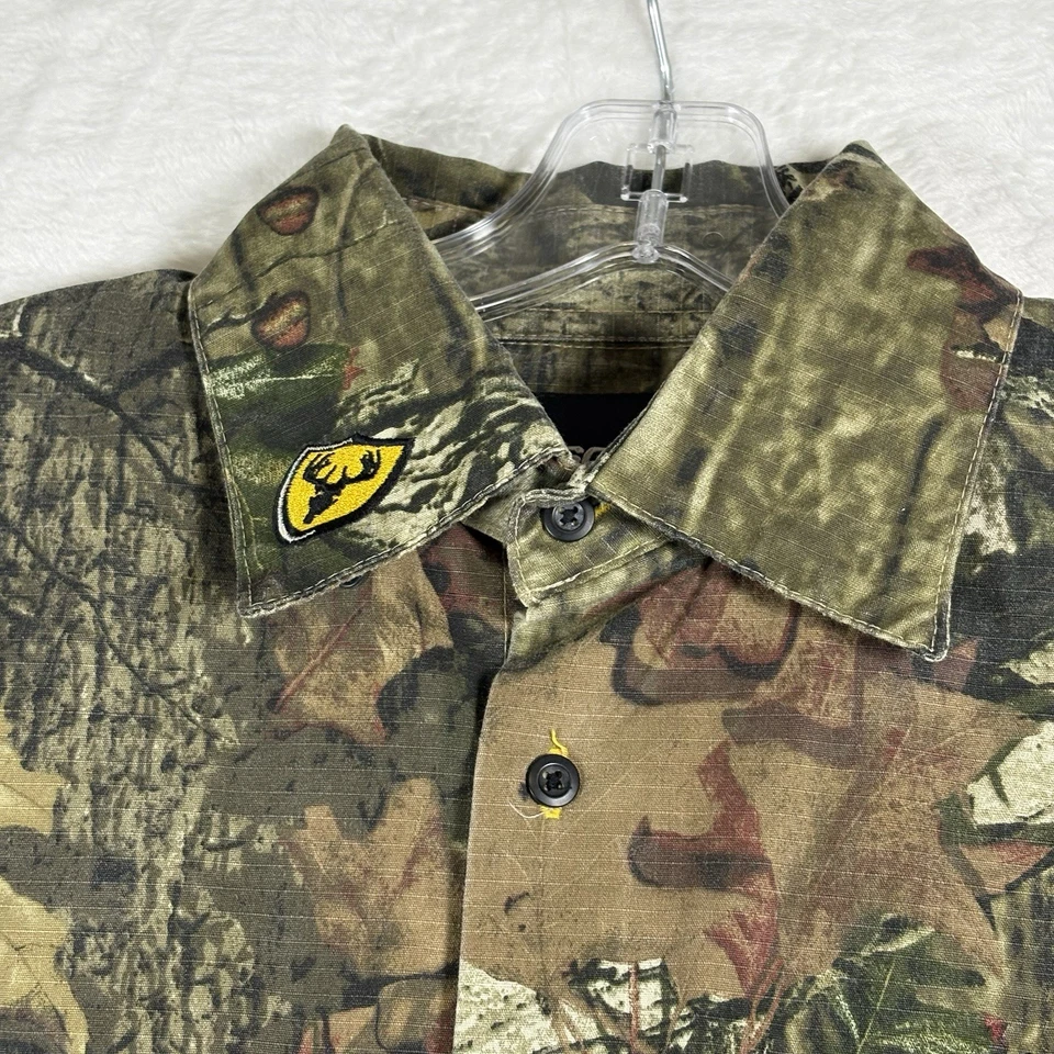 Scent Shield Shirt Mens Size Large Break Up Infinity Camo Ripstop Hunting Layer - Image 2 of 4