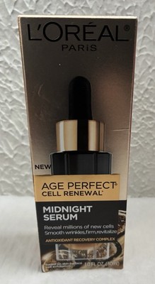L'Oreal Age Perfect Cell Renewal by L'Oreal 1 oz Midnight Serum NEW