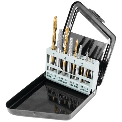 Performance Tool W8697 Screw Extractor; Use To Remove Damaged Screws; #1/ #2/ #3