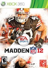 Madden NFL 12 For Xbox 360 Football Very Good 0E