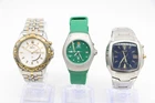 F x3 Vintage Gents Seiko Kinetic Quartz Wristwatches Inc 3m22-OD89 etc