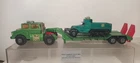 MATCHBOX LESNEY,  BATTLE KINGS, TANK TRANSPORTER & M3 HALF TRACK, c1974
