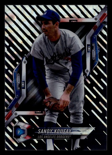 Sandy Koufax #HT-SK 2018 Topps High Tek card