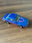 Vintage Matchbox 1987 T-Bird Turbo Coupe Metallic Blue & Red 1:67 Scale