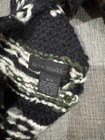 Steve Madden Pattern Infinity Knit Scarf Black Green Brown — photo 4