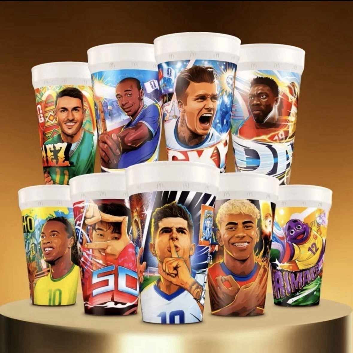 2026 McDonald’s World Cup Meal FIFA Mystery Cup 1125 UNOPENED