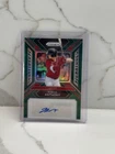 2024 Panini Prizm Sensational Signatures Roman Anthony #SS-RA Green Prizm AU, RC