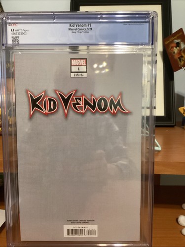 Kid venom - John Giant Virgin Variant Car-I CGC 9.8 Excl For 2024 - Picture 3 of 4