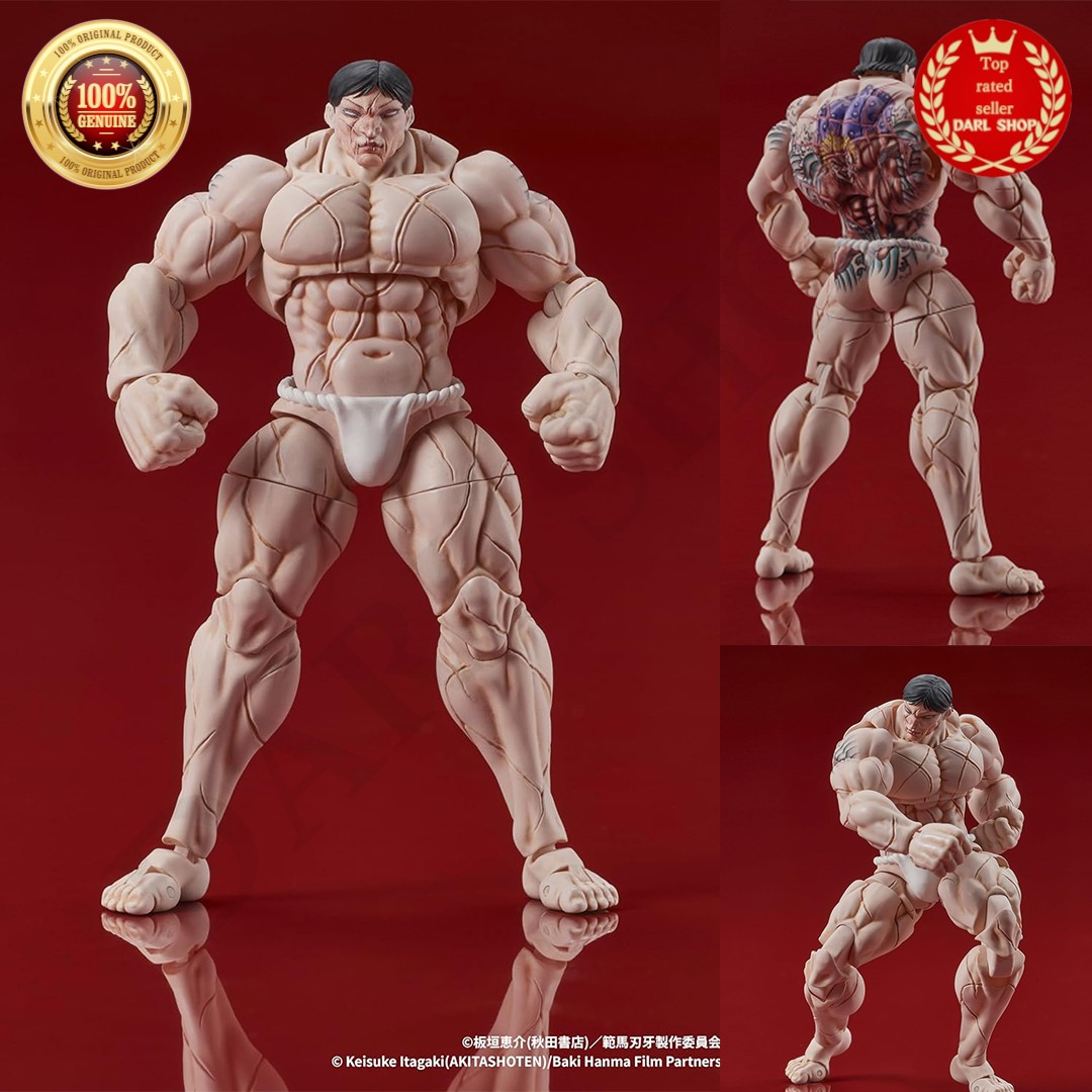 Ship MARCH, DIGACTION Baki Hanma Kaoru Hanayama mini Figure 1/24 Toy DIG NEW