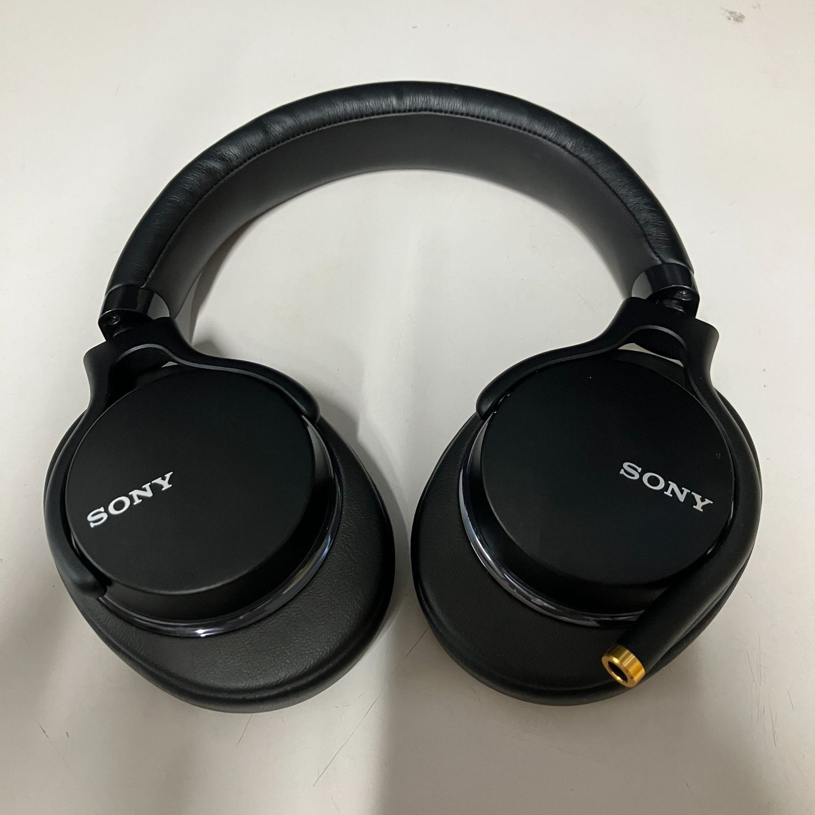 SONY MDR-1AM2 S w/Box STEREO HEADPHONES Black Hi-res from USED From Japan