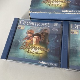 Shenmue PAL Complete With Manuals Sega Dreamcast Retro Game 