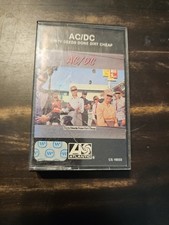 Dirty Deeds Done Dirt Cheap By ACDC Cassette, Atlantic, 1981 Classic Rock Tape