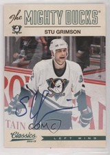 2012-13 Panini Classics Signatures Auto Stu Grimson #51 Auto 2u9