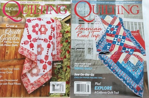 McCall's Quilting Magazine 2020-23 Patterns Instructions All Seasons Lot 10 VGC - Picture 2 of 7