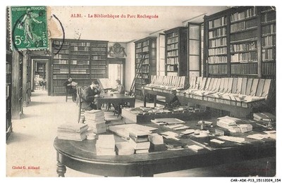CAR-ADKP13-1015-81 - Albi - Die Bibliothek Des Park Rochegude