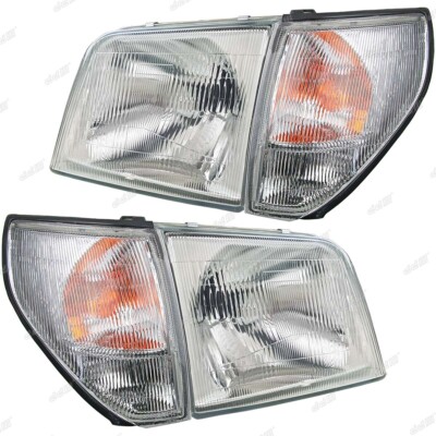 1 Pair Headlight Corner Light Lamp For Toyota Land Cruiser Prado