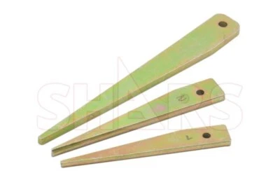 SHARS TOOL Shars 3pcs Morse Taper 1 2 3 Drill Chuck Drift Set HRC 40-42 New ![