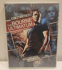 THE BOURNE ULTIMATUM New Sealed Blu-ray + DVD Limited Edition Steelbook
