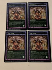 (4) 1997 Shadowrun : The Trading Card Game OWL TOTEM Collectible Card