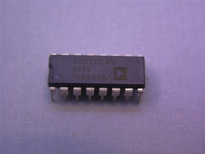 10 Analog Devices ADM232LAN 5V CMOS RS-232 Drivers/Receivers ICs 16-DIP