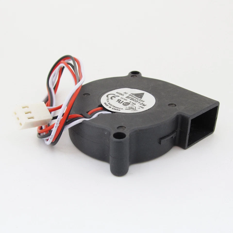 1pc Delta BFB0512M 50x50x15mm 5015 DC12V 0.15A  DC Blower Fan 3pin Connector - Image 3 of 4