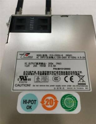 1PC EMACS P1S-2300V-R 300W server power supply Used