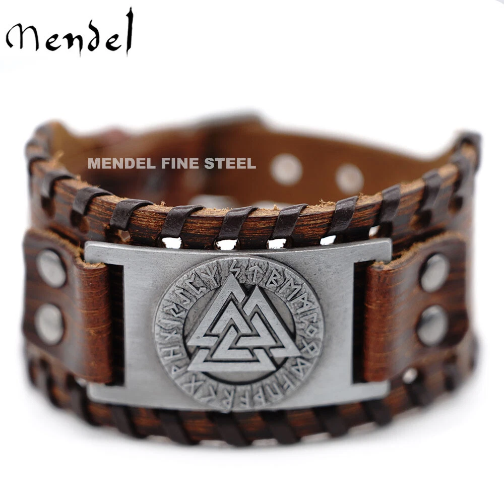 Viking store leather cuff