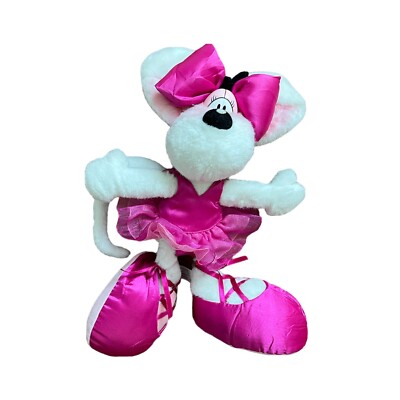 Vintage Diddl Diddlina Ballerina Mouse Soft Plush Toy Thomas Goletz Depesche 