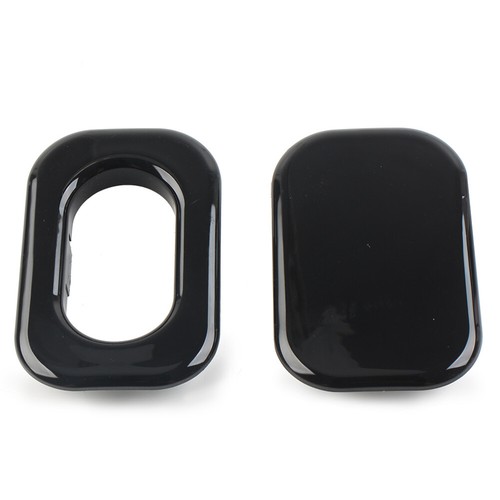 Antenna Hole Accent + Filler Cover Black For Harley Road Street Glide FLHR FLHX - Picture 5 of 10