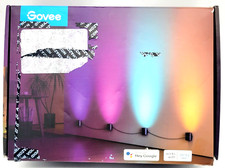 Govee RGBIC Smart Wall Sconces H6087 4 Pack W...