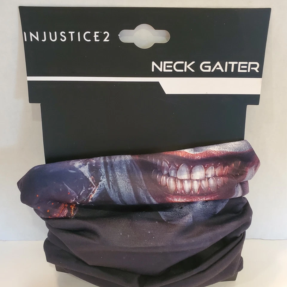 Джокер шеи и лица Gaiter Injustice 2 DC Comics один размер новый - Изображение 2 из 4