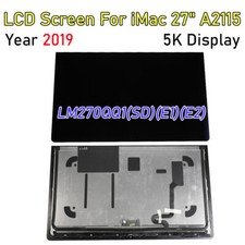 For iMac A2115 27" 5K 2019 LCD Display Screen LM270QQ1 SD E1 E2 EMC:3194/3442