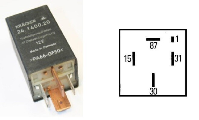 VOLKSWAGEN ,LT 1983-1996 Fuel Pump Relay NEW 321906059F OE brand 