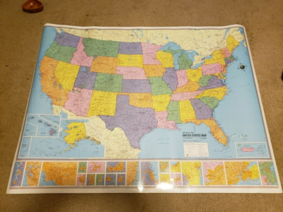 Hammond American Map, United States Chart of the World 49