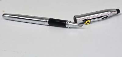 Cross FR0085-121 Century II Ferrari Roller Ball Pen Polished Chrome New in Box