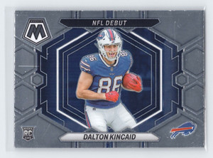 2023 Panini Mosaic NFL Debut RC #ND-20 Dalton Kincaid Buffalo Bills