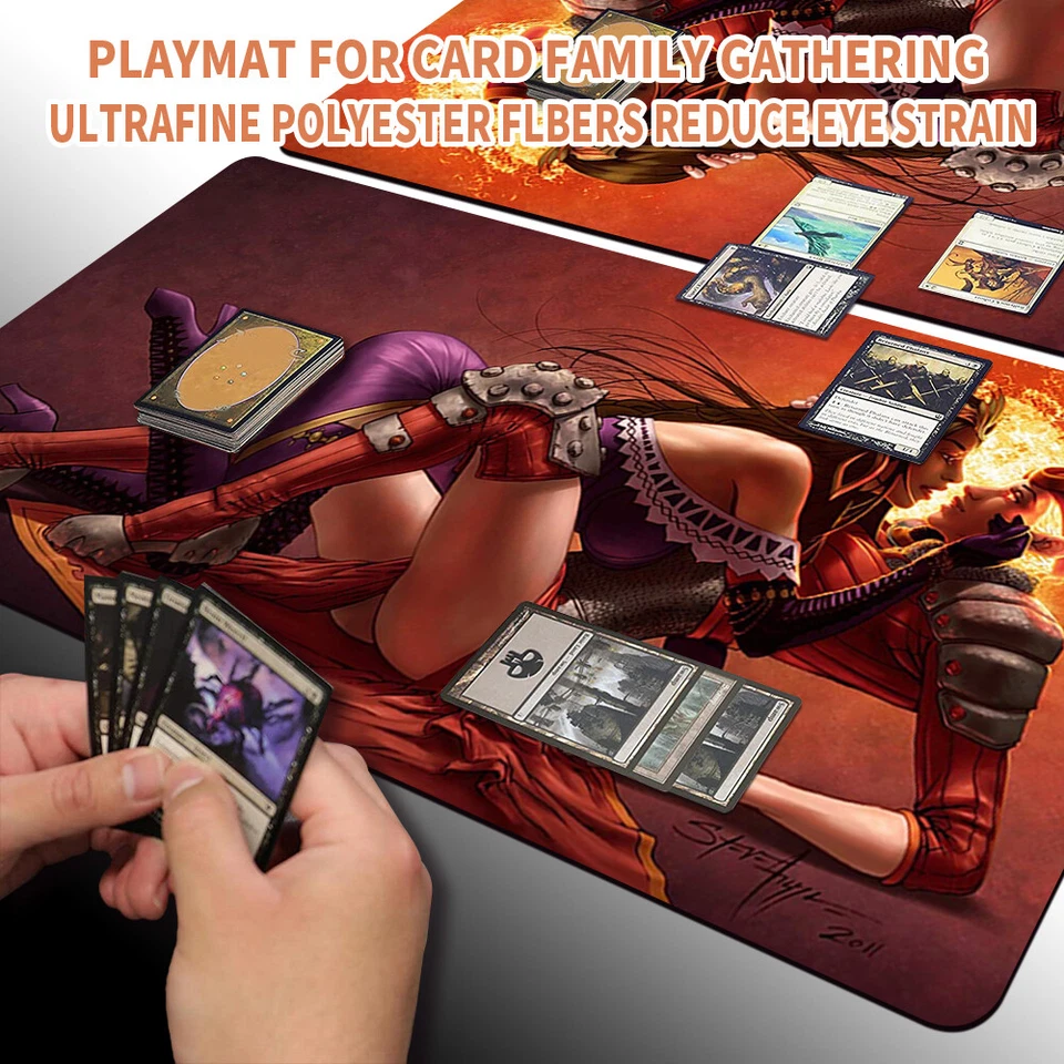 Liliana vess chandra - Magic The Gathering Playmat TCG CCG MTG Playmat - Bild 2 von 4