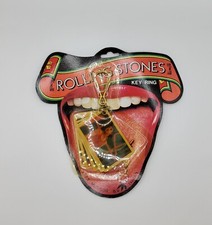 ROLLING STONES KEY RING KEYCHAIN MUSIDOR 1983 Vintage