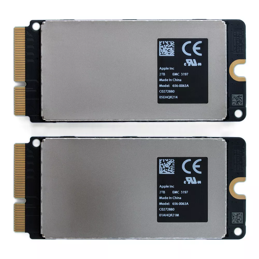 Apple 4TB (2x2TB) PCIe SSD for: 2017 iMac Pro A1862; 2019 Mac A1991 |