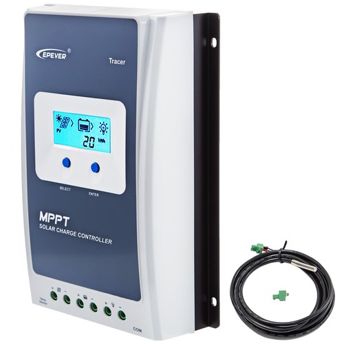 Vevor Epever 40a Mppt Solar Charge Controller Regulator 12v 24v Auto 100v Pv Ebay