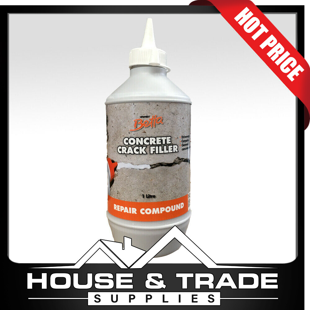 GripSet Betta Concrete Crack Filler 500ml Repair Compound eBay