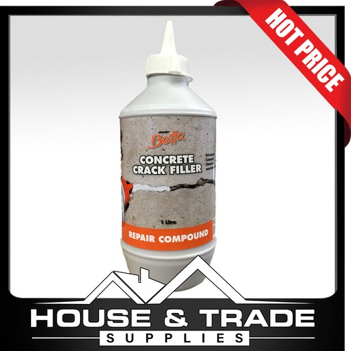 GripSet Betta Concrete Crack Filler 500ml Repair Compound eBay