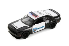 2023 DODGE CHALLENGER SRT DEMON 170 POLICE EDITION 1/40 DIECAST KINSMART 5461DP