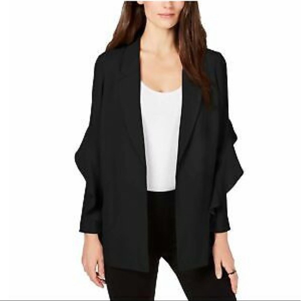 Alfani Flounce Sleeve Jacket