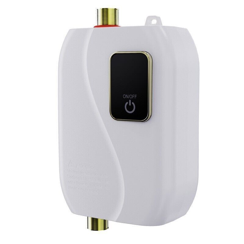 Electric Tankless Instant Hot Water Heater 3000W Under Sink Tap