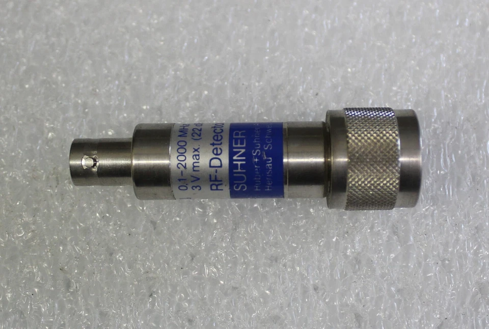 HUBER SUHNER 1001.17.A RILEVATORE RF 50 OHM, 0.1 - 2000MHz BNC/N CONNECT