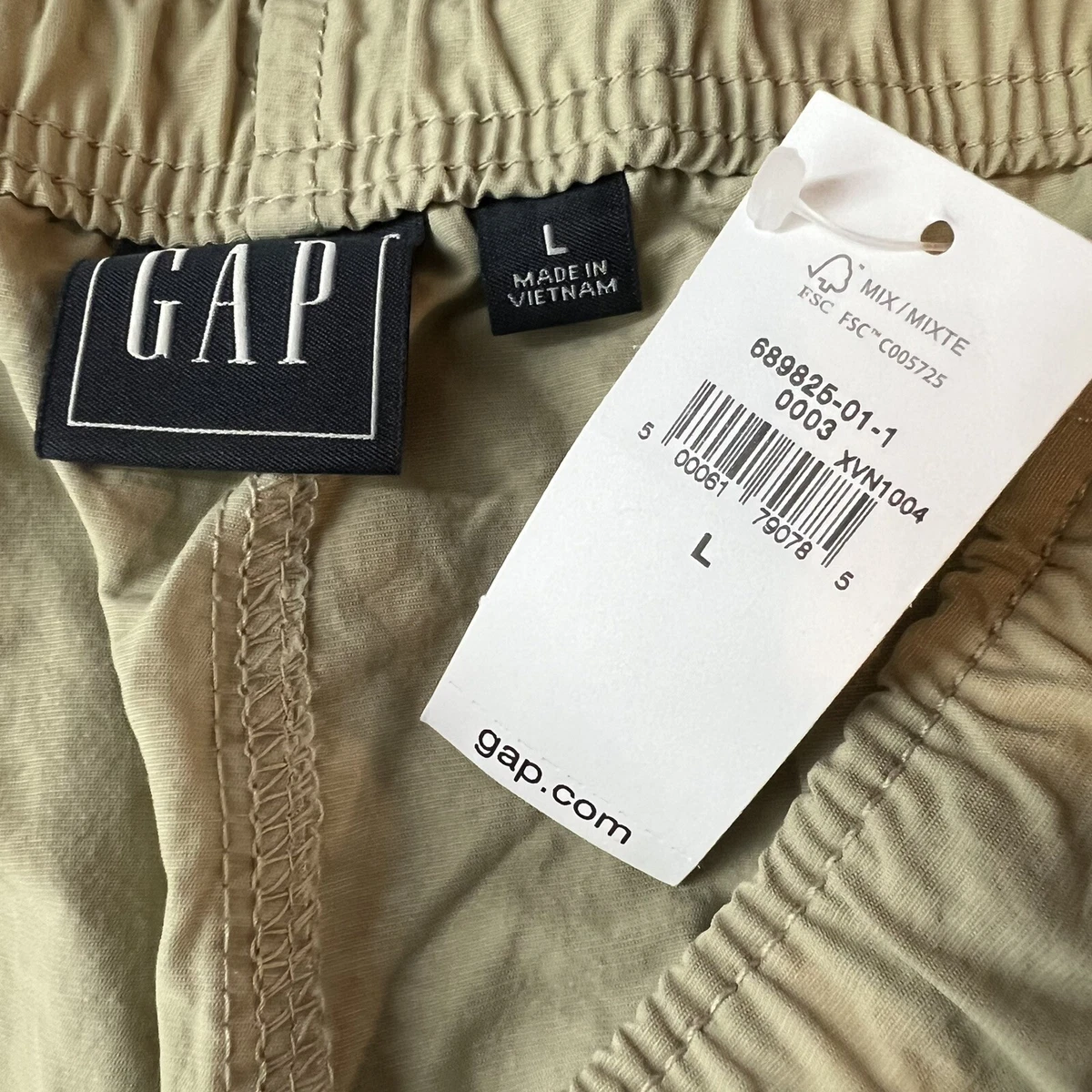 NWT Gap 7 Inch Easy Shorts Mens Size L Field Stone Tan | eBay