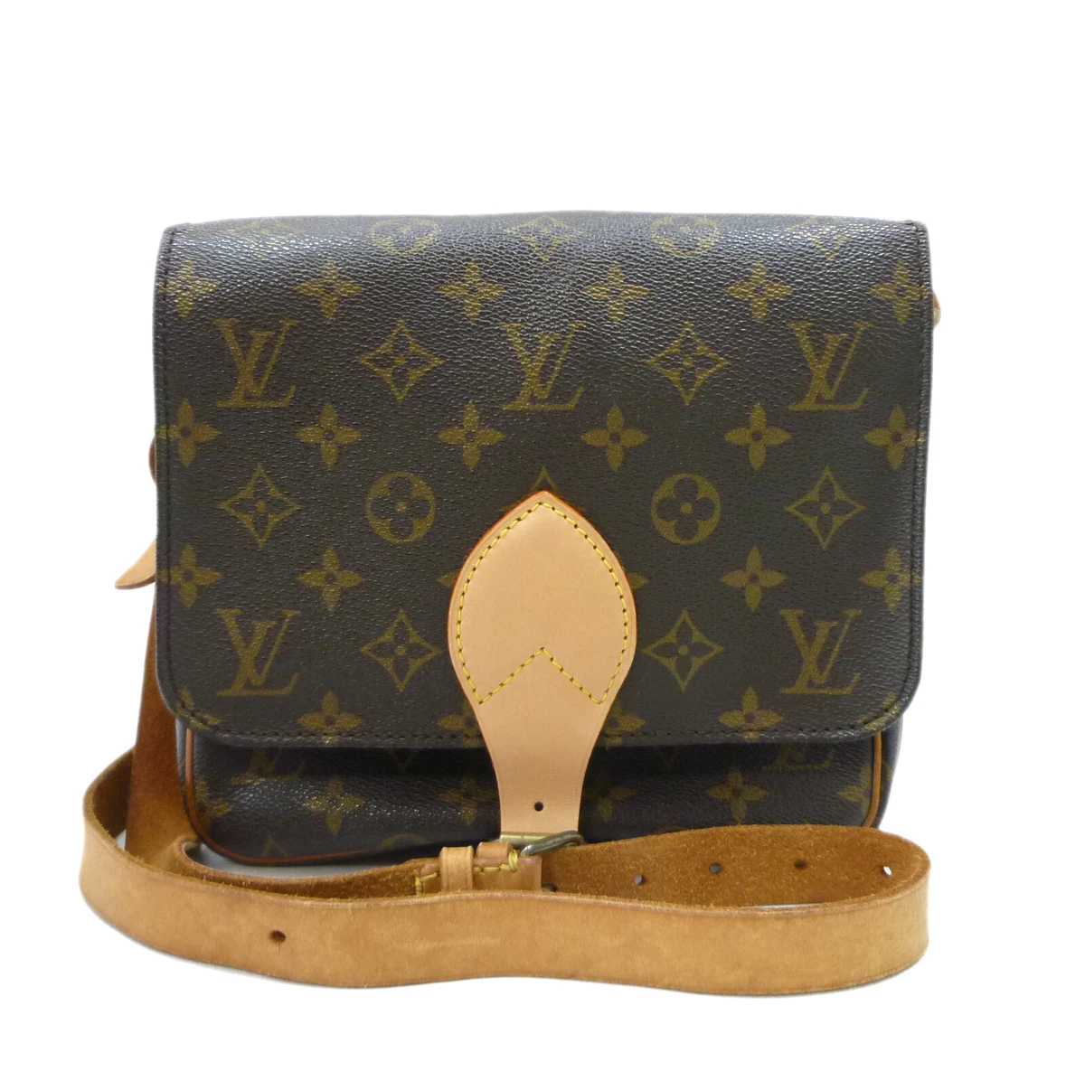 LOUIS VUITTON Monogram Canvas Cartouchiere MM Bag